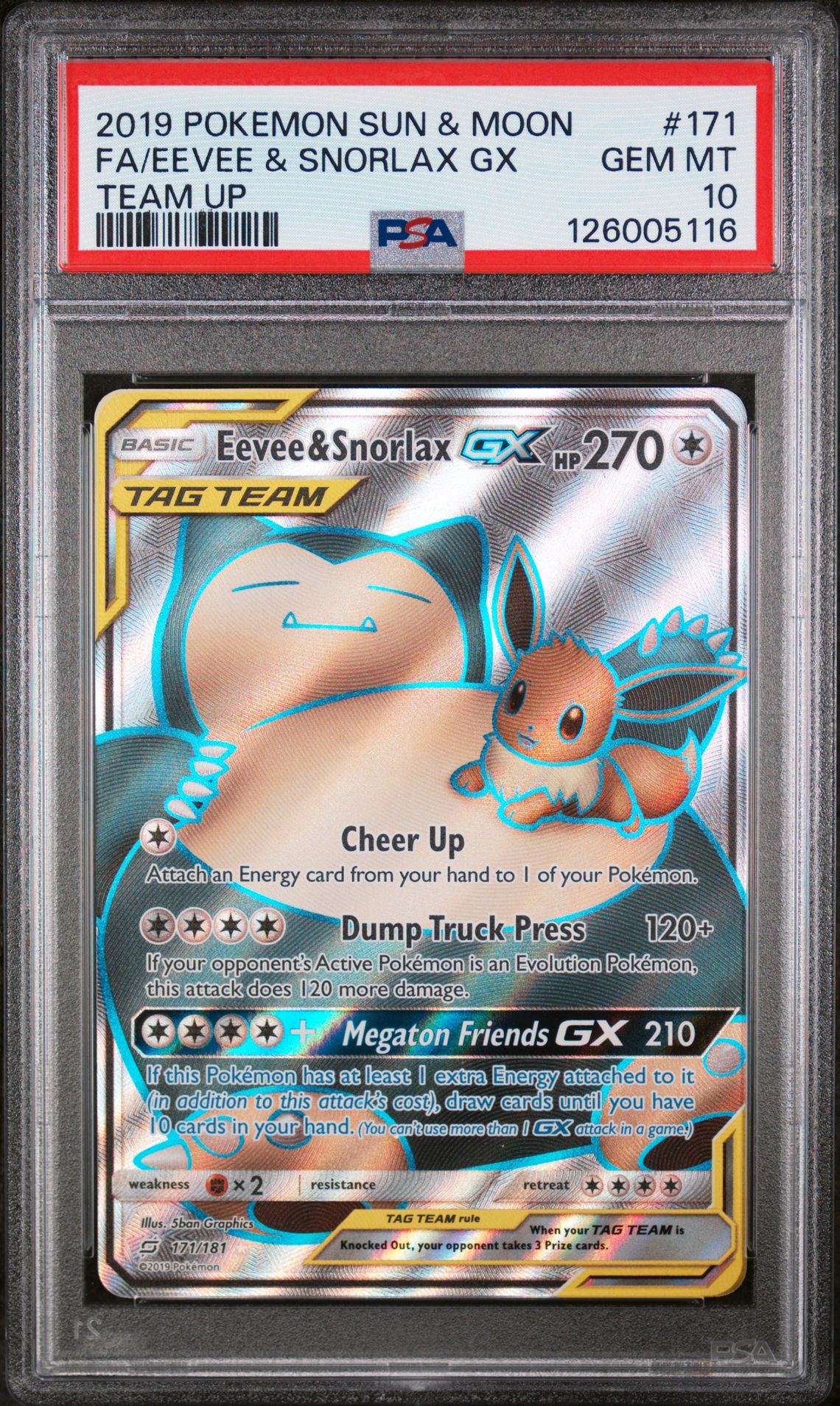 EEVEE & SNORLAX GX