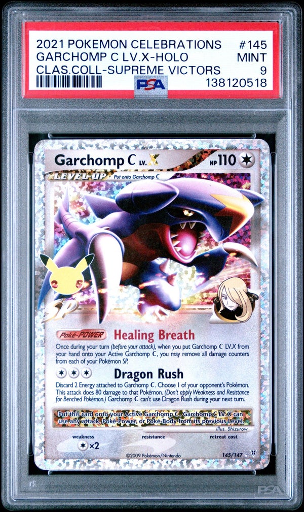 #145 GARCHOMP C LV.X-HOLO