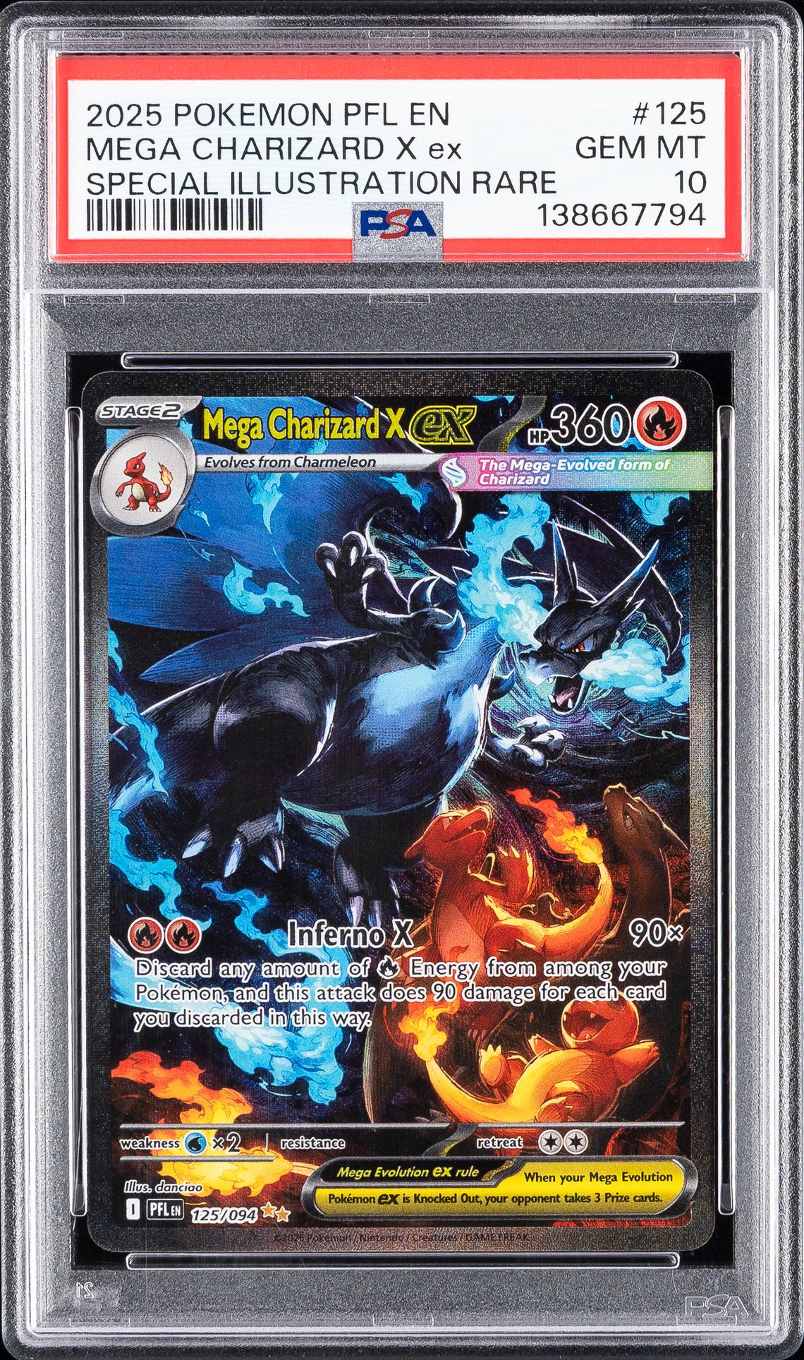 MEGA CHARIZARD X EX