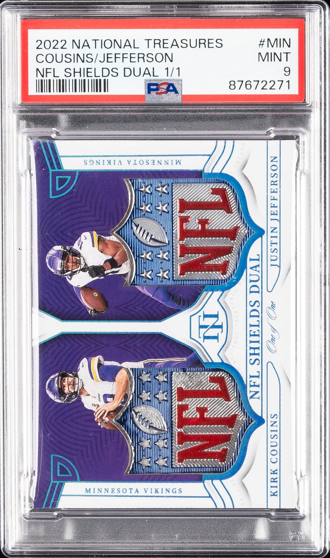 JUSTIN JEFFERSON/KIRK COUSINS